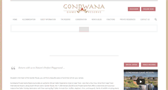 Desktop Screenshot of gondwanagr.co.za