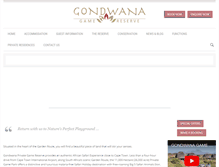 Tablet Screenshot of gondwanagr.co.za